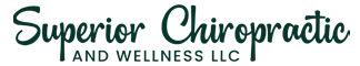 Superior Chiropractic and Wellness scrolling row logo.
